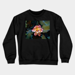 Nelumbo nucifera Crewneck Sweatshirt